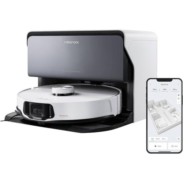 جارو رباتیک روبوراک مدل Roborock S8 MaxV Ultra